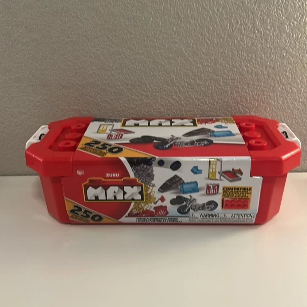 Zuru MAX Building‎ Set 250 Pieces Wheels Windows Doors New in Box!